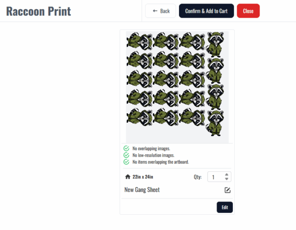 Gang Sheet Builder - Image 2