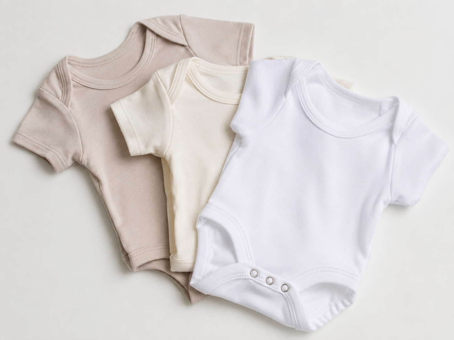 Blank infant bodysuits