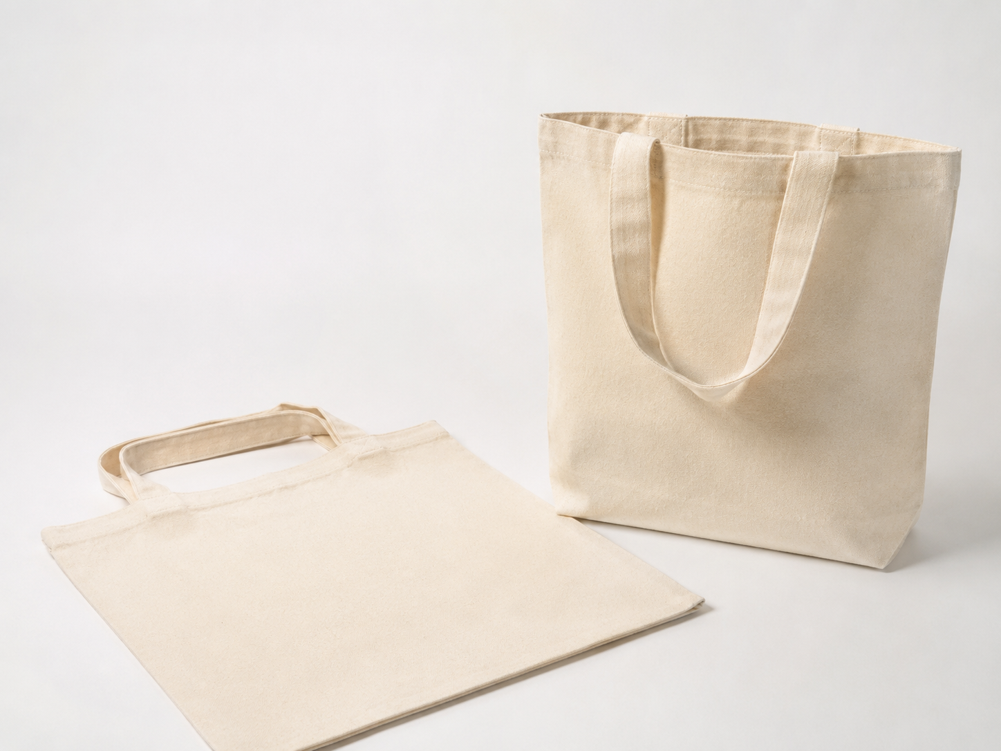 Blank tote bags