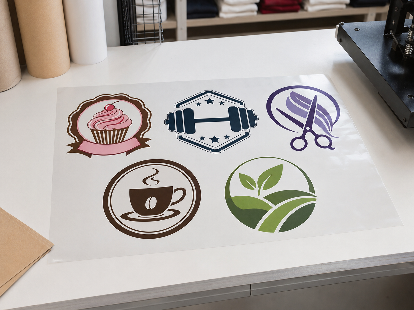 Print shop client batch sheet