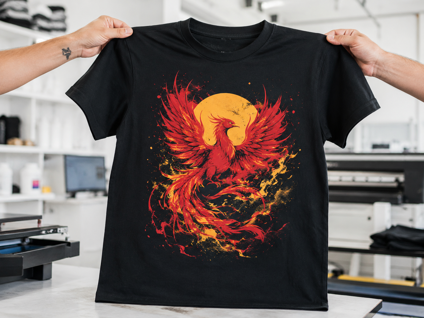 Single-design tee